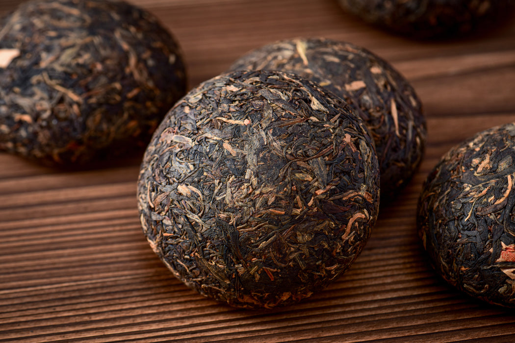 2003 Nan Jian Tu Lin "Bamboo Wrapped" Raw Pu-erh Tea Tuo | Yunnan Sourcing Tea Shop