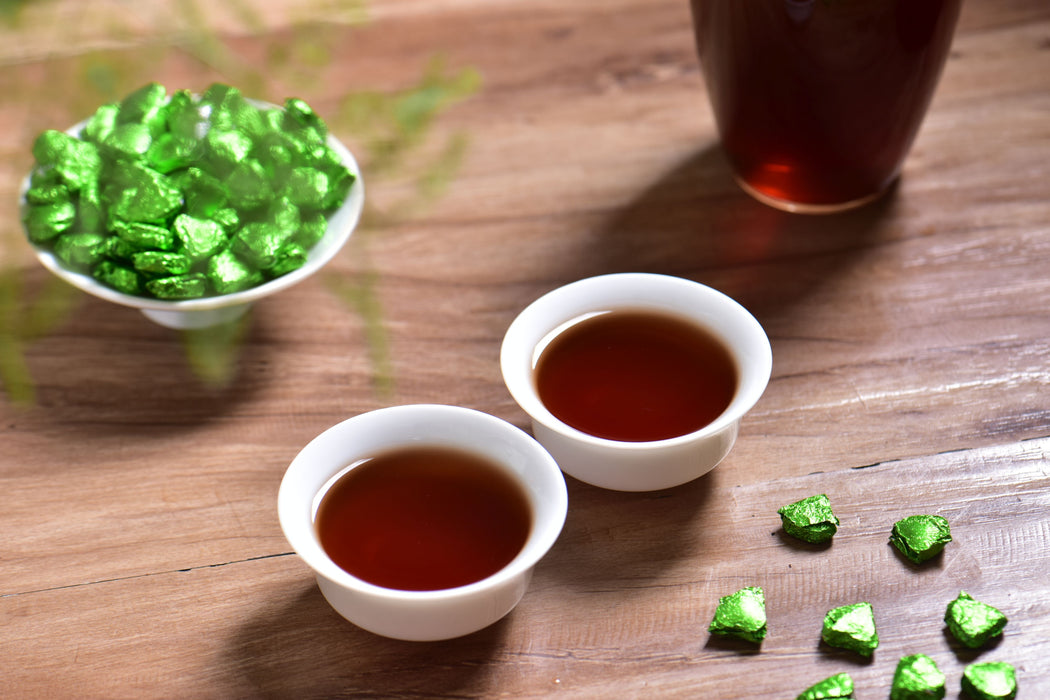 Gardenia Flower and Ripe Pu-erh Instant Tea Resin | Yunnan Sourcing Tea Shop