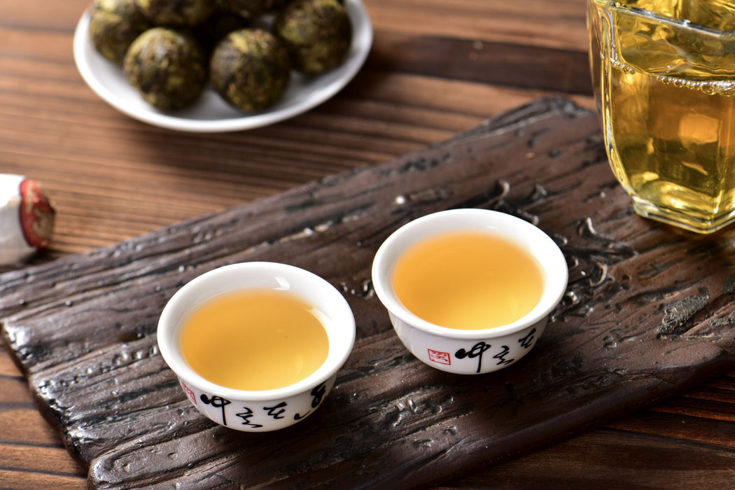 2023 Yunnan Sourcing "Spring Morning" Raw Pu-erh Tea Dragon Balls | Yunnan Sourcing Tea Shop
