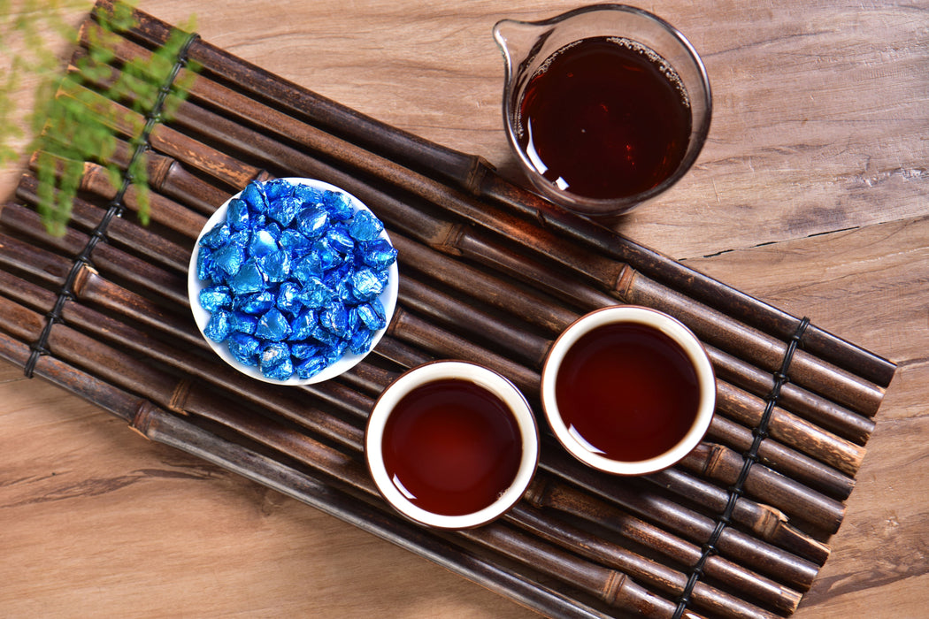 Jasmine Flower and Ripe Pu-erh Instant Tea Resin | Yunnan Sourcing Tea Shop