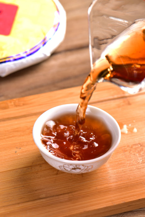2026 Yunnan Sourcing "Te Zhi" Certified Organic Ripe Pu-erh Tea | Yunnan Sourcing Tea Shop