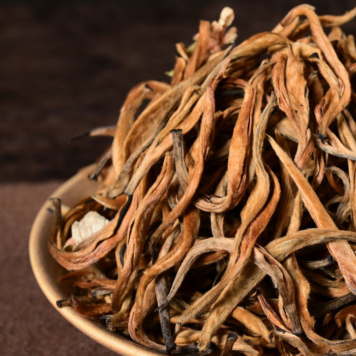 Pure Bud Golden Needle Jasmine Black Tea | Yunnan Sourcing Tea Shop