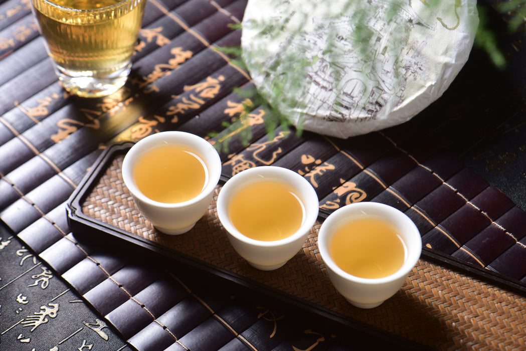 2024 Yunnan Sourcing "Ding Jia Zhai" Ancient Arbor Raw Pu-erh Tea Cake