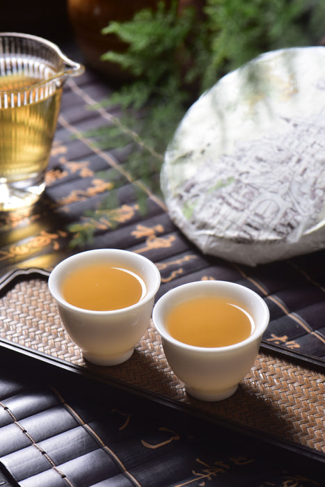 2024 Yunnan Sourcing "Ding Jia Zhai" Ancient Arbor Raw Pu-erh Tea Cake