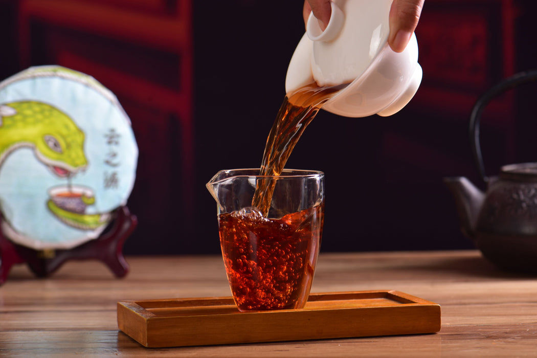2025 Yunnan Sourcing "Zhang Jia San Dui" Ripe Pu-erh Tea Cake | Yunnan Sourcing Tea Shop