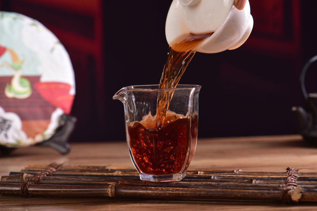 2025 Yunnan Sourcing "Meng Song Village" Ripe Pu-erh Tea Cake | Yunnan Sourcing Tea Shop