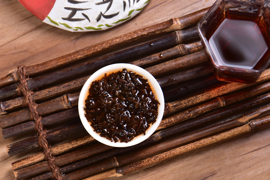 2025 Yunnan Sourcing "Meng Song Village" Ripe Pu-erh Tea Cake | Yunnan Sourcing Tea Shop