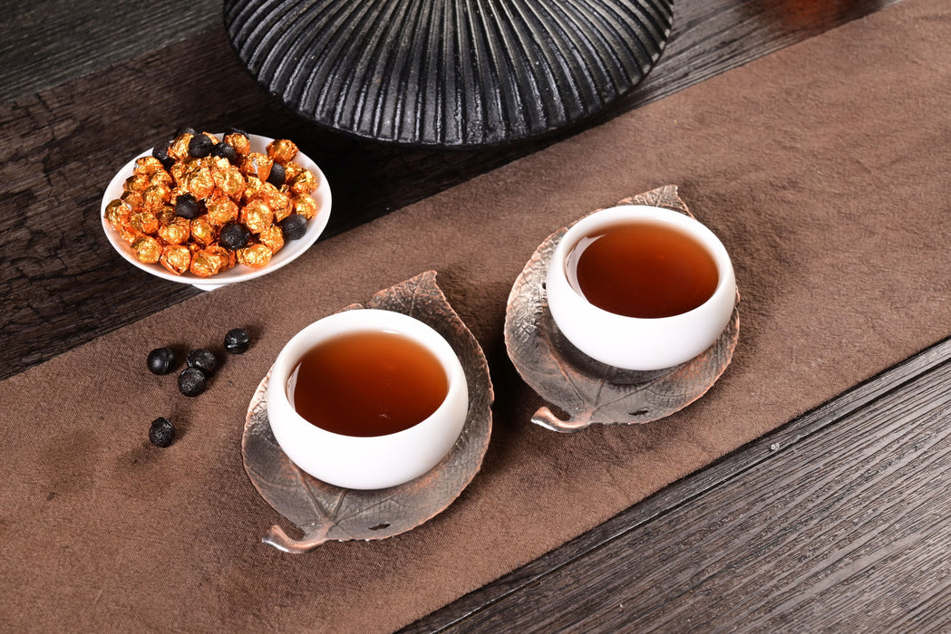 Prickly Pear Cactus and Ripe Pu-erh Instant Tea Resin | Yunnan Sourcing Tea Shop