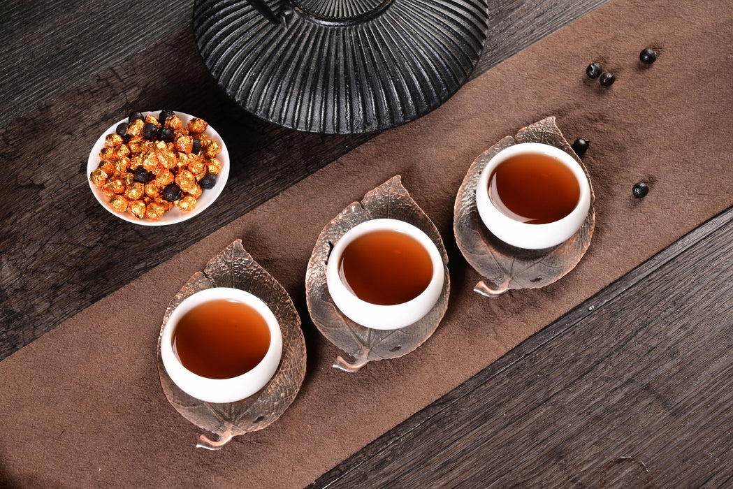 Prickly Pear Cactus and Ripe Pu-erh Instant Tea Resin