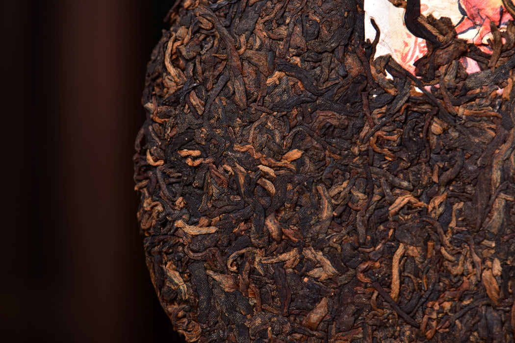 2026 Yunnan Sourcing "Sunset" Ripe Pu-erh Tea Cake | Yunnan Sourcing Tea Shop