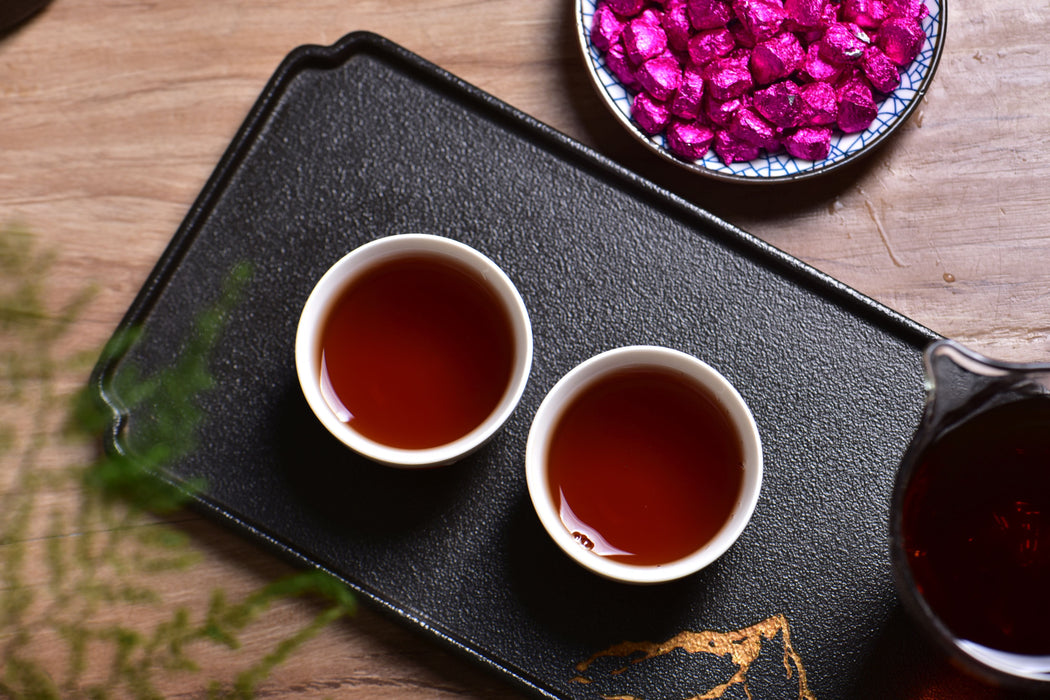 Chrysanthemum Flower and Ripe Pu-erh Instant Tea Resin | Yunnan Sourcing Tea Shop