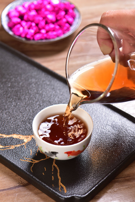 Chrysanthemum Flower and Ripe Pu-erh Instant Tea Resin | Yunnan Sourcing Tea Shop