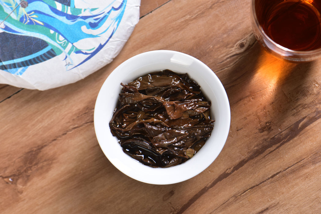 2025 Yunnan Sourcing "Jiu Tai Po Bai Cha" Old Arbor White Tea Cake | Yunnan Sourcing Tea Shop