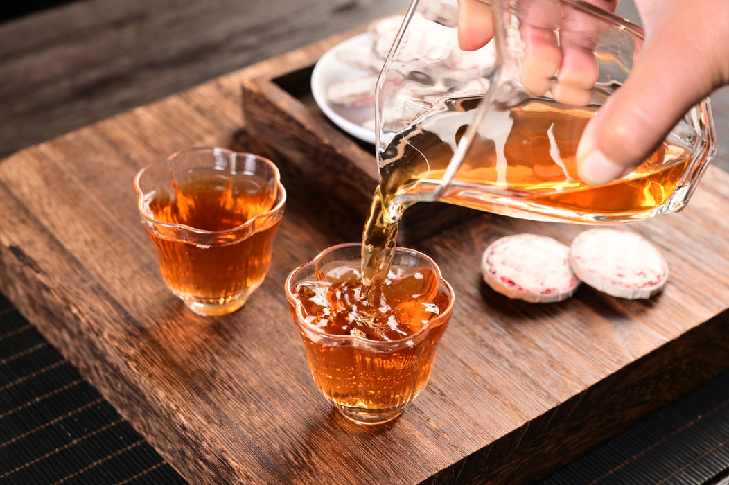 2025 Yunnan Sourcing "Red Label" Wild Arbor Black Tea Mini Cakes | Yunnan Sourcing Tea Shop