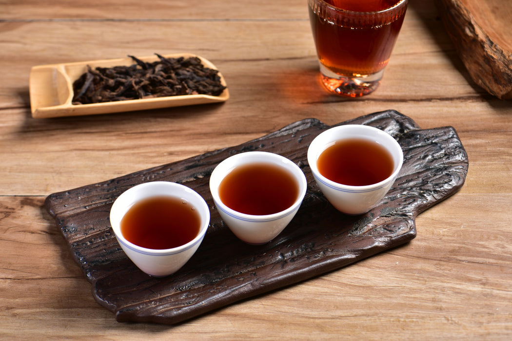 Bang Dong Village "Huang Pian" Ripe Pu-erh Tea | Yunnan Sourcing Tea Shop
