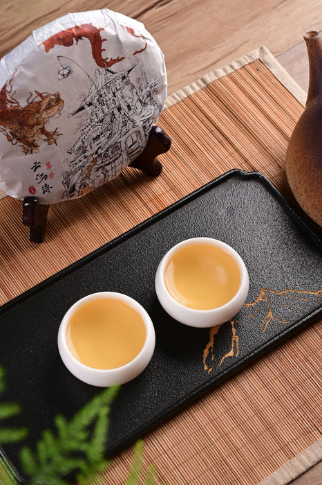 2024 Yunnan Sourcing "Autumn Ge Deng" Ancient Arbor Raw Pu-erh Tea Cake | Yunnan Sourcing Tea Shop