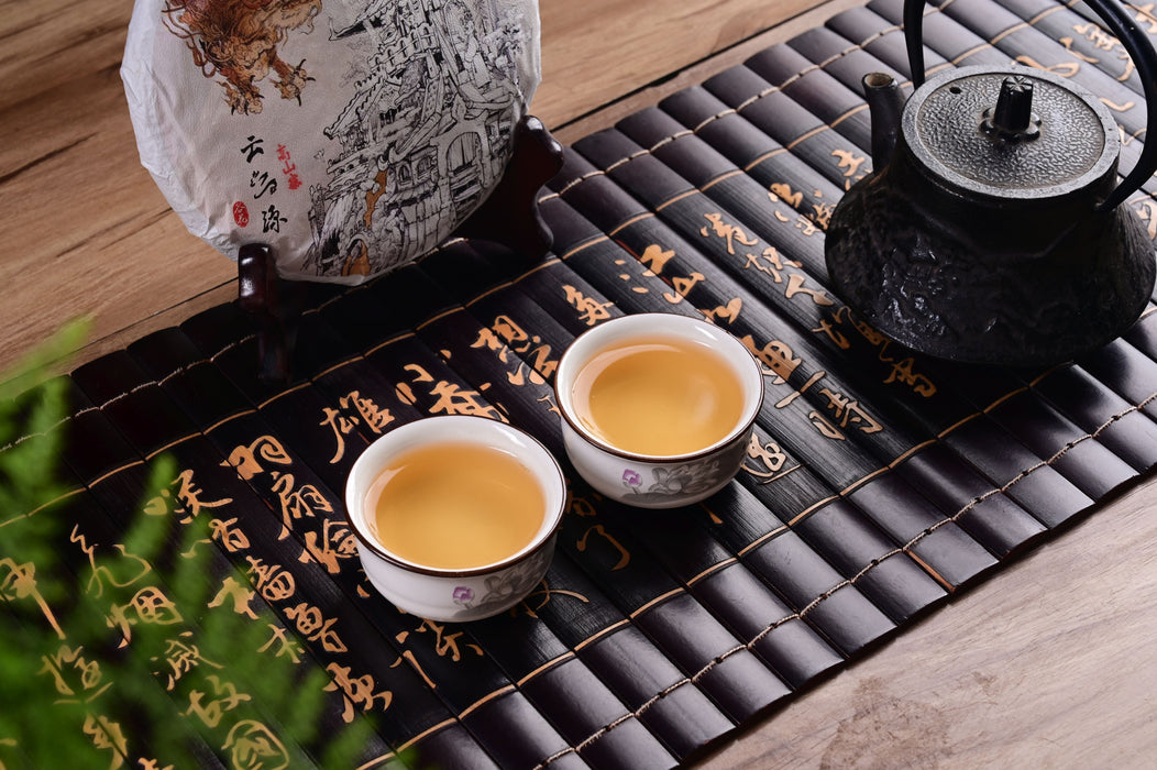 2024 Yunnan Sourcing "Autumn Gao Shan Zhai" Ancient Arbor Raw Pu-erh Tea Cake | Yunnan Sourcing Tea Shop