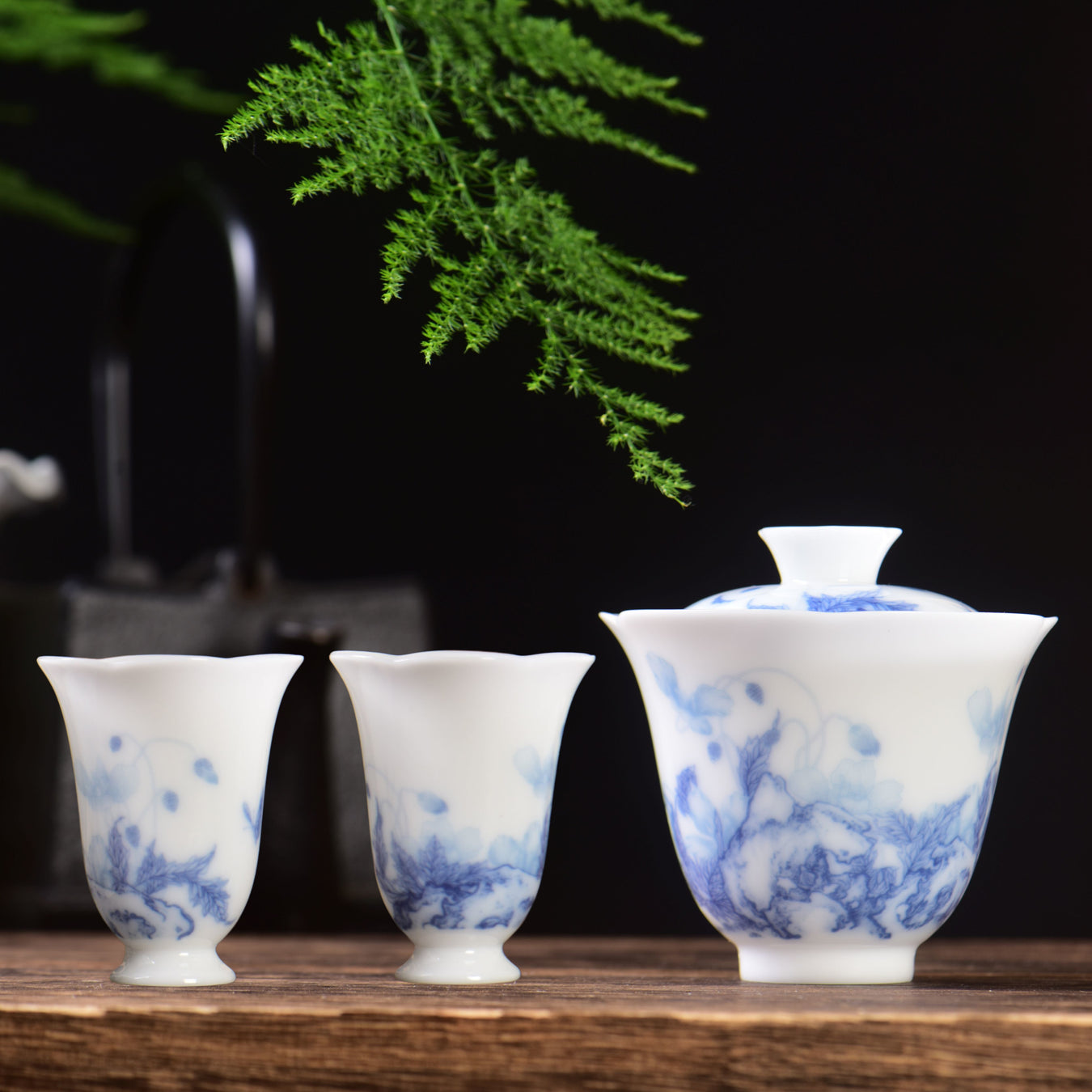 Ice Jade Porcelain Cups