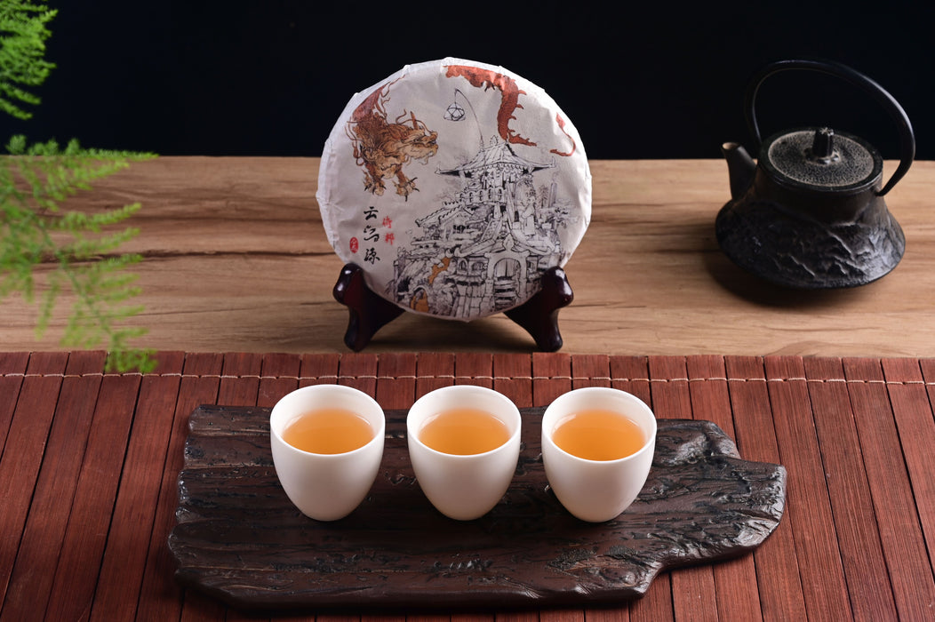 2024 Yunnan Sourcing "Autumn Yi Bang" Ancient Arbor Raw Pu-erh Tea Cake | Yunnan Sourcing Tea Shop