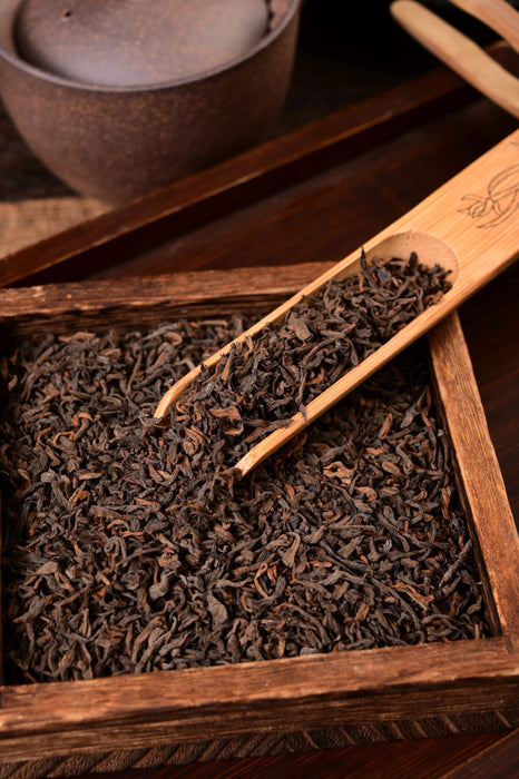 25 Years Aged Ripe Pu-erh Tea from Menghai | Yunnan Sourcing Tea Shop