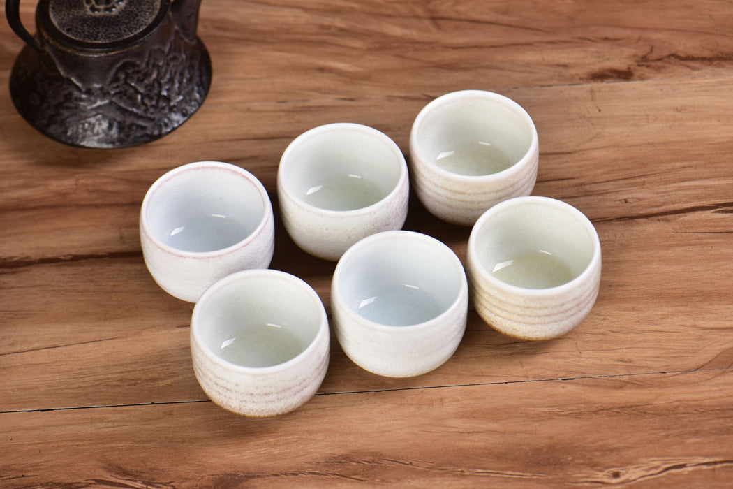 Rustic Horizon Glazed Tea Cups | Yunnan Sourcing Tea Shop