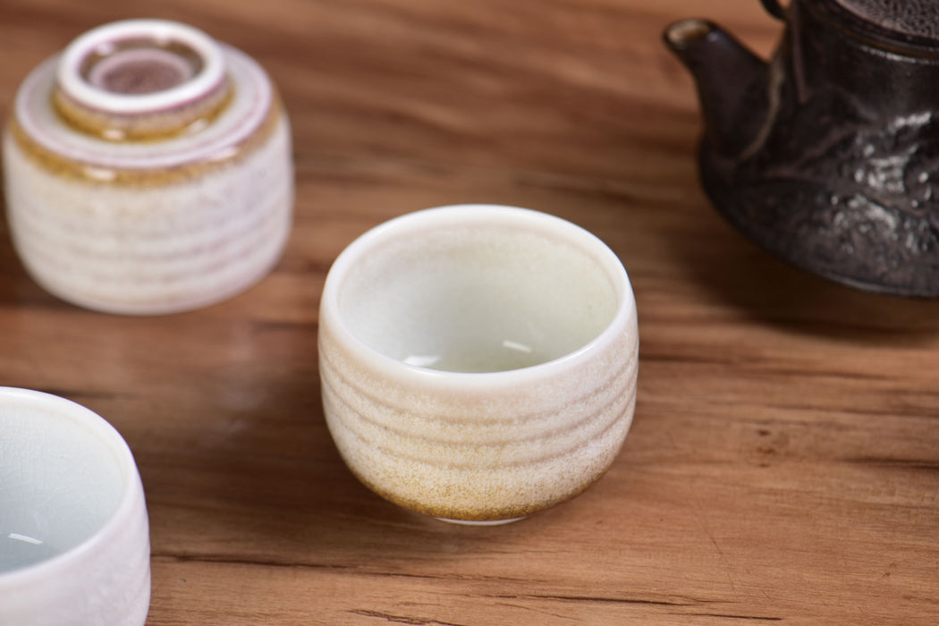 Rustic Horizon Glazed Tea Cups | Yunnan Sourcing Tea Shop