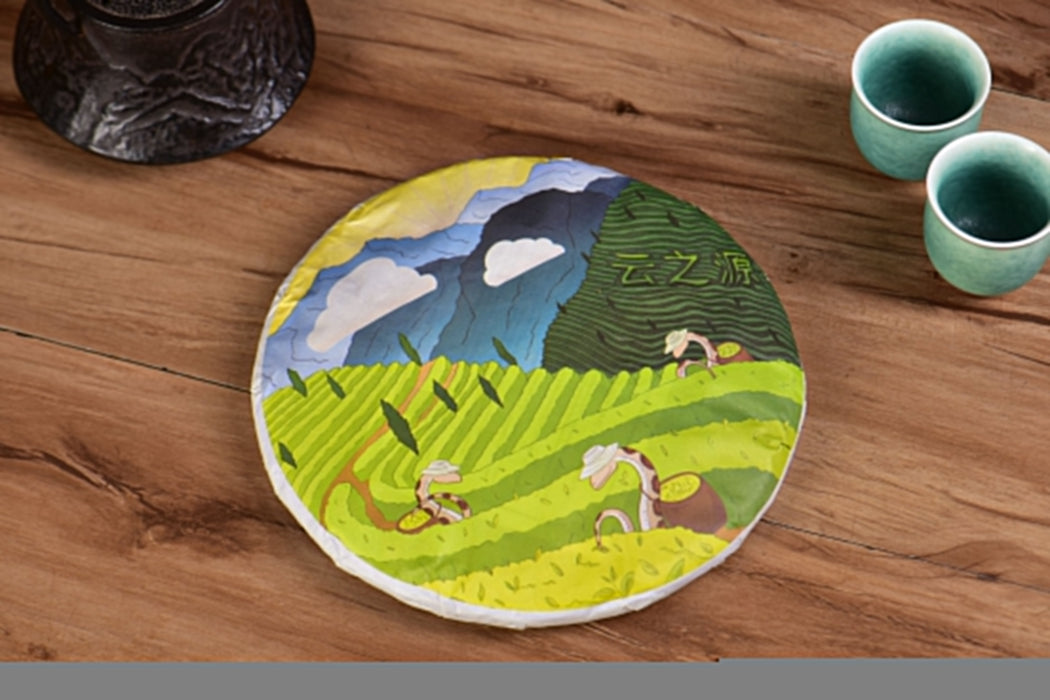 2025 Yunnan Sourcing "Spring Morning" Raw Pu-erh Tea Cake | Yunnan Sourcing Tea Shop