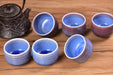 Indigo Horizon Glazed Gong Fu Tea Cups | Yunnan Sourcing Tea Shop