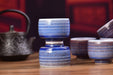 Indigo Horizon Glazed Gong Fu Tea Cups | Yunnan Sourcing Tea Shop
