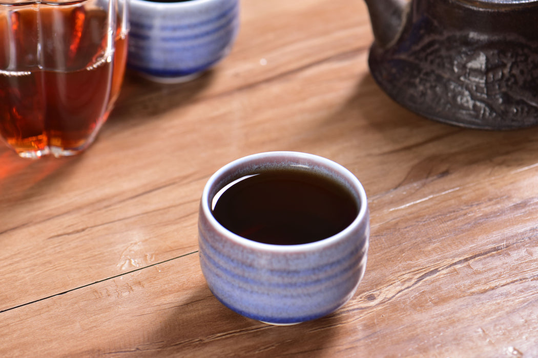 Indigo Horizon Glazed Gong Fu Tea Cups | Yunnan Sourcing Tea Shop
