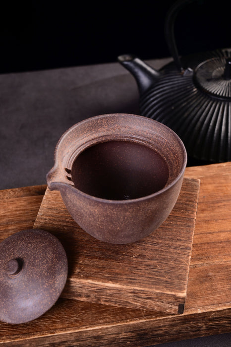 Dragon Kiln Duan Ni Clay "Easy Gaiwan" 160ml | Yunnan Sourcing Tea Shop