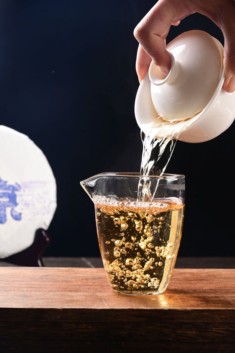 2024 Yunnan Sourcing "Liang" Man Gang Village White Tea Cake