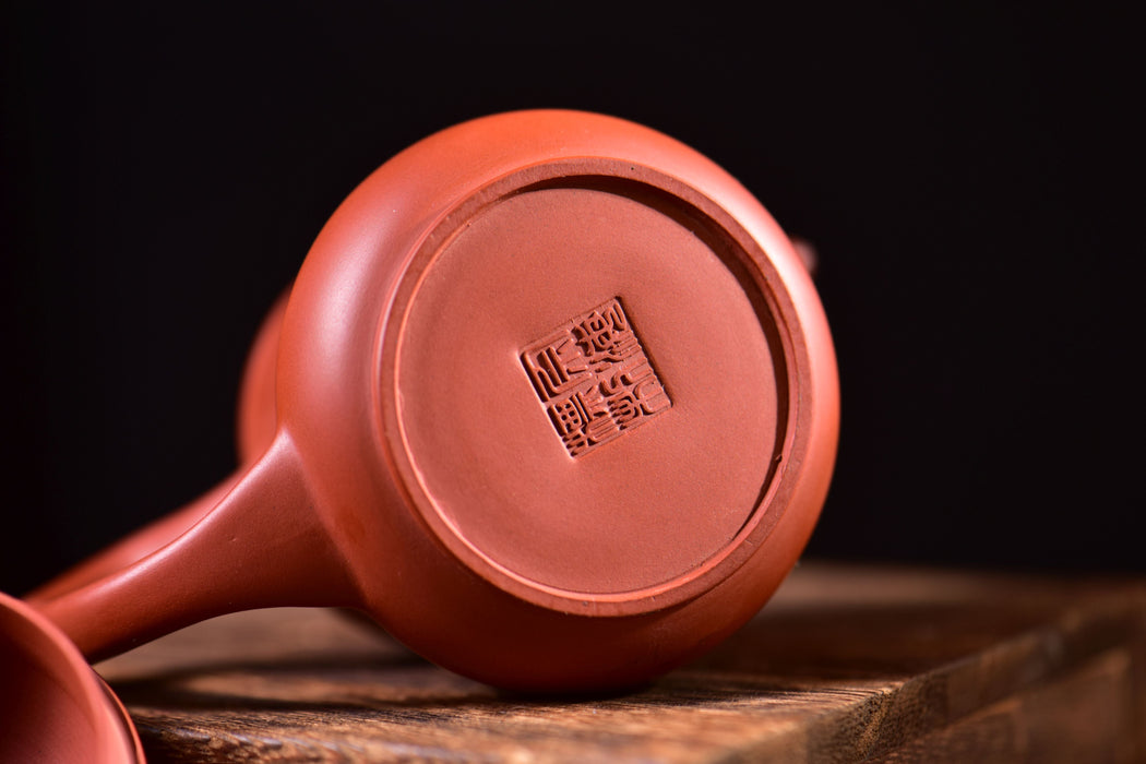 Chaozhou Hong Ni "Yu Jun" Clay Teapot by She Haibiao | Yunnan Sourcing Tea Shop