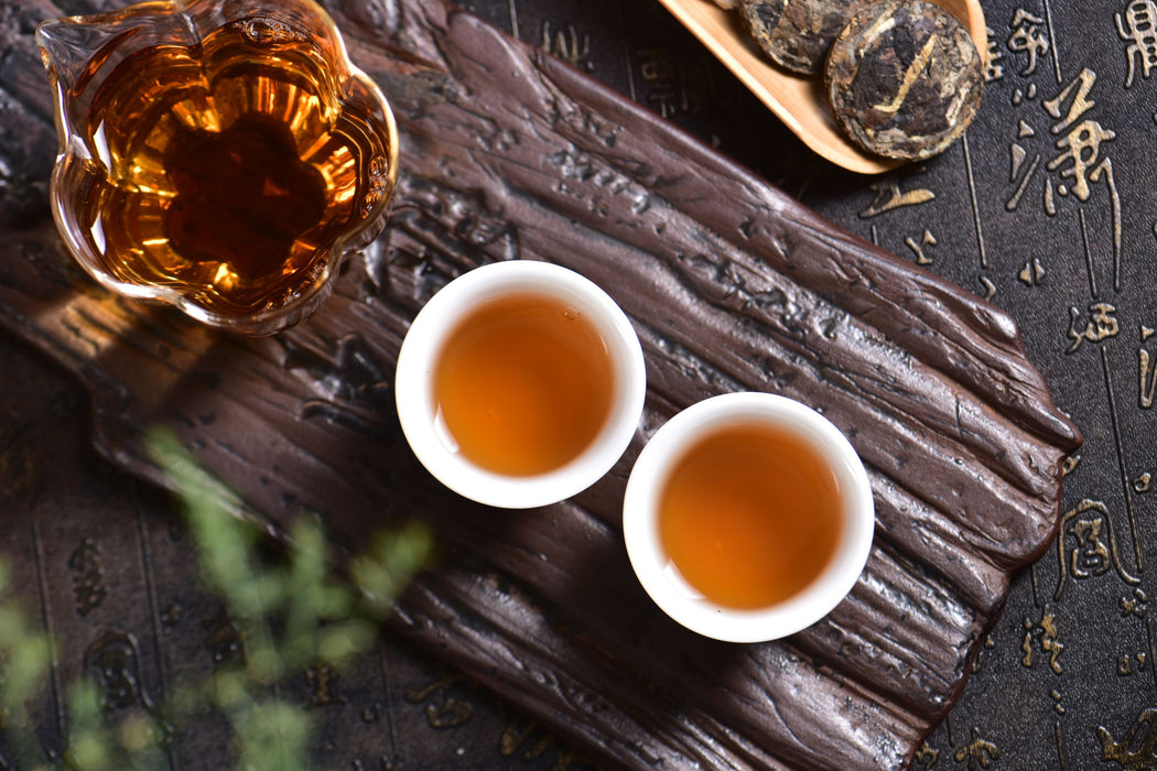 2025 Yunnan Sourcing "Silver Label" Wild Arbor White Tea Mini Cakes | Yunnan Sourcing Tea Shop