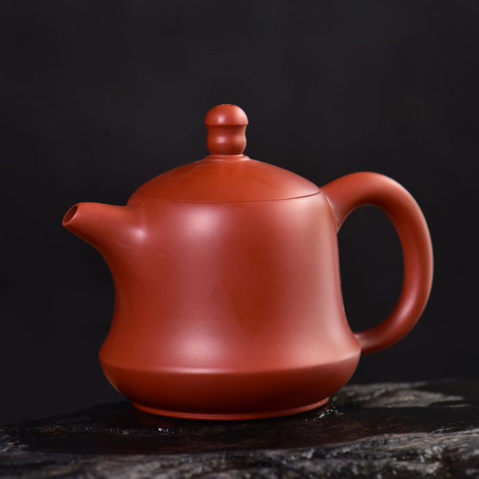 Chaozhou Hong Ni "Ting Chan" Clay Teapot by She Haibiao | Yunnan Sourcing Tea Shop