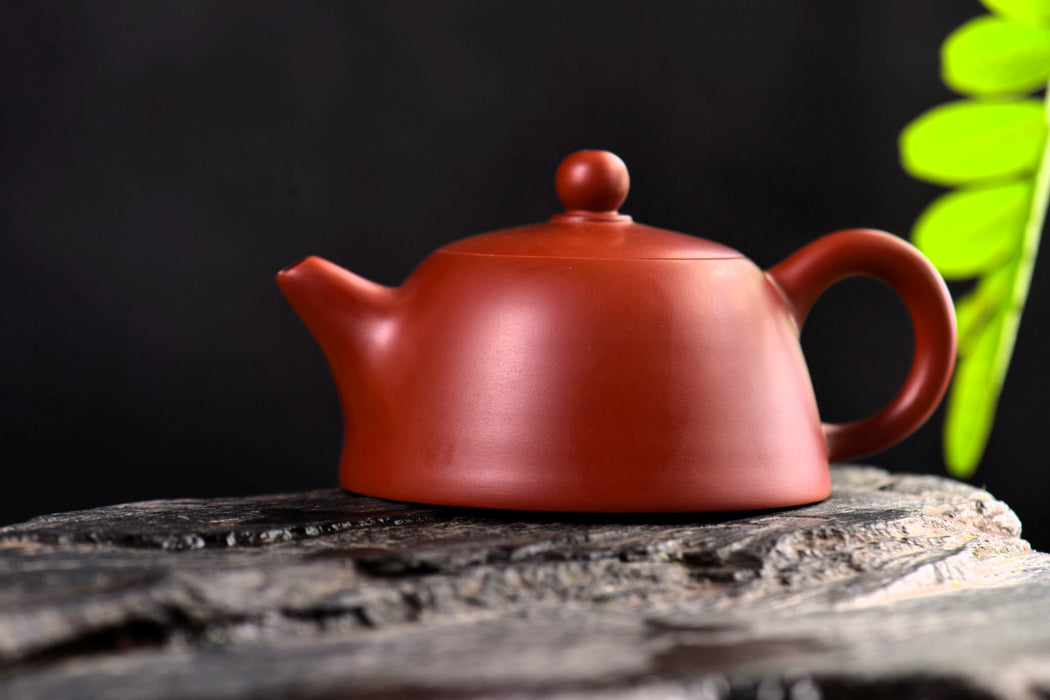 Chaozhou Hong Ni "Ban Yue" Clay Teapot by She Haibiao | Yunnan Sourcing Tea Shop