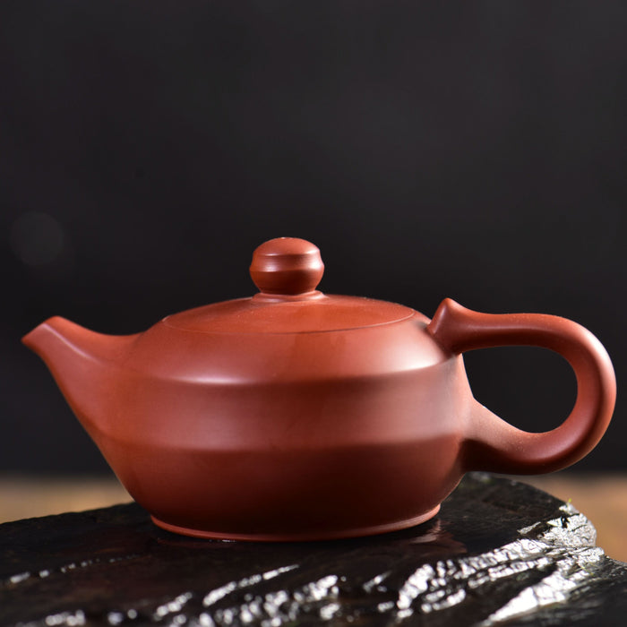 Chaozhou Hong Ni "Jun Zi" Clay Teapot by She Haibiao | Yunnan Sourcing Tea Shop