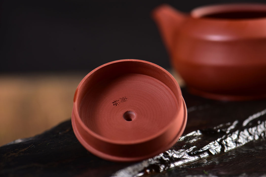 Chaozhou Hong Ni "Jun Zi" Clay Teapot by She Haibiao | Yunnan Sourcing Tea Shop