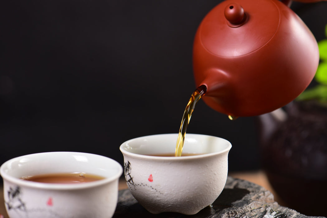 Chaozhou Hong Ni "Ban Yue" Clay Teapot by She Haibiao | Yunnan Sourcing Tea Shop