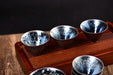 Midnight Constellation Jianzhan Gaiwan and Cups | Yunnan Sourcing Tea Shop