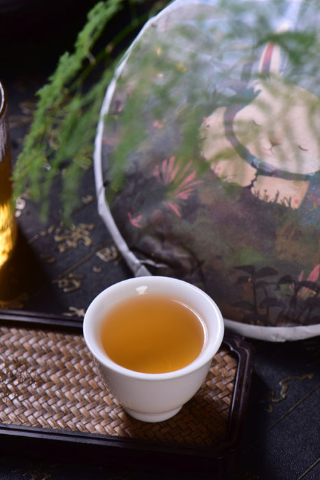 2023 Yunnan Sourcing "Autumn Suan Zao Shu" Old Arbor Raw Pu-erh Tea Cake