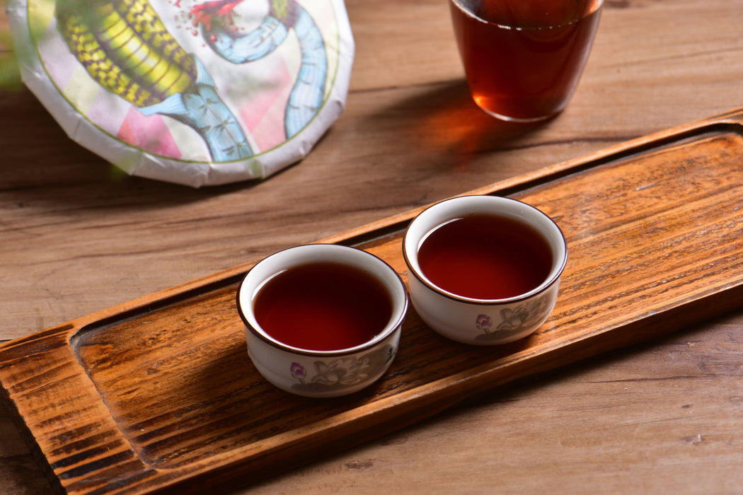 2025 Yunnan Sourcing "Ba Wang" Ripe Pu-erh Tea Cake | Yunnan Sourcing Tea Shop