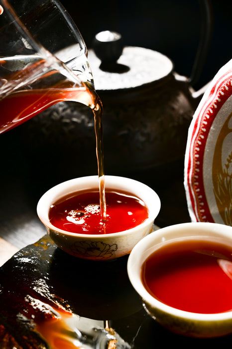 2023 Yunnan Sourcing "Yi Bang Village" Ripe Pu-erh Tea Cake