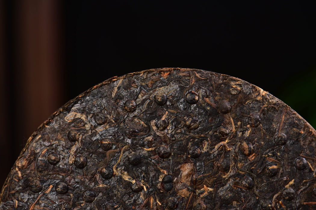2003 CNNP "Red Mark" Raw Pu-erh Tea Iron Cake | Yunnan Sourcing Tea Shop