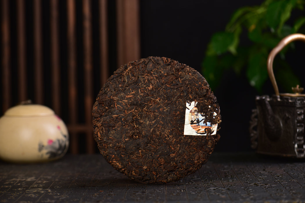 2025 Yunnan Sourcing "Sanctuary" Ripe Pu-erh Tea Cake | Yunnan Sourcing Tea Shop
