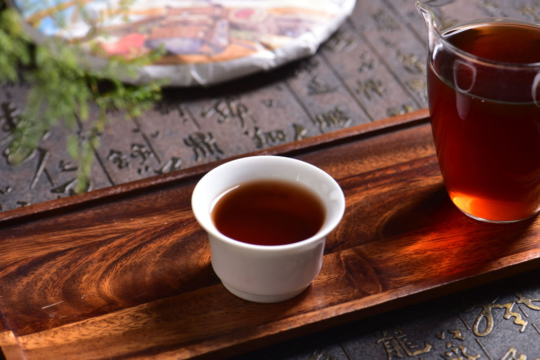 2025 Yunnan Sourcing "Sanctuary" Ripe Pu-erh Tea Cake | Yunnan Sourcing Tea Shop