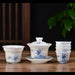 Ice Jade Porcelain “Bamboo Serenity” Tea Set | Yunnan Sourcing Tea Shop