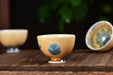 Crystalline Porcelain "Gingko Impressions" Tea Cup | Yunnan Sourcing Tea Shop