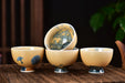 Crystalline Porcelain "Gingko Impressions" Tea Cup | Yunnan Sourcing Tea Shop