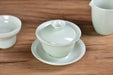 Pale Celadon Ice Jade Porcelain Gongfu Tea Set | Yunnan Sourcing Tea Shop